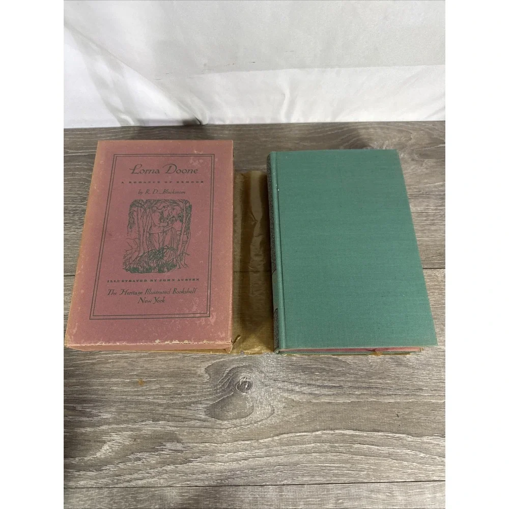Lorna Doone Book‎ Hardcover by R. D. Blackmore 1943 Box Sleeve